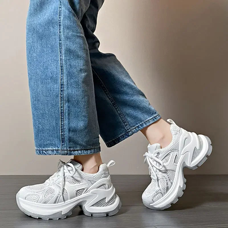 Athletic Woman Sneakers Sports Designer Vulcanized Shoe Trends On Sale
