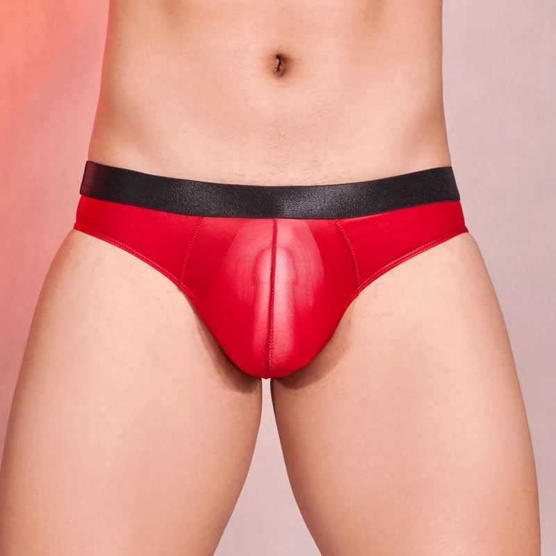 Mens Briefs ventilate Ultra Thin Underwear Sexy U Bulge Pouch Male Panties Elastic Comfort Quick Drying Knickers Underpants