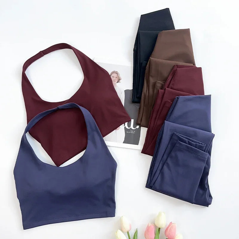 Women's Sleeveless Workout Crop Top