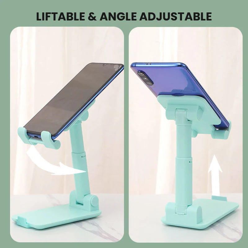 Desktop Phone Holder Stand Mobile Phone Support Adjustable Angle Height