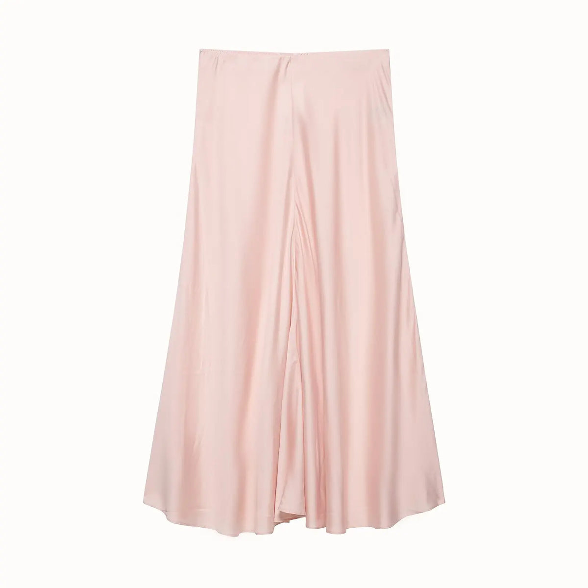 Women'S Skirts Spring Summer Elastic Waist Flared Skirt Elegant Female