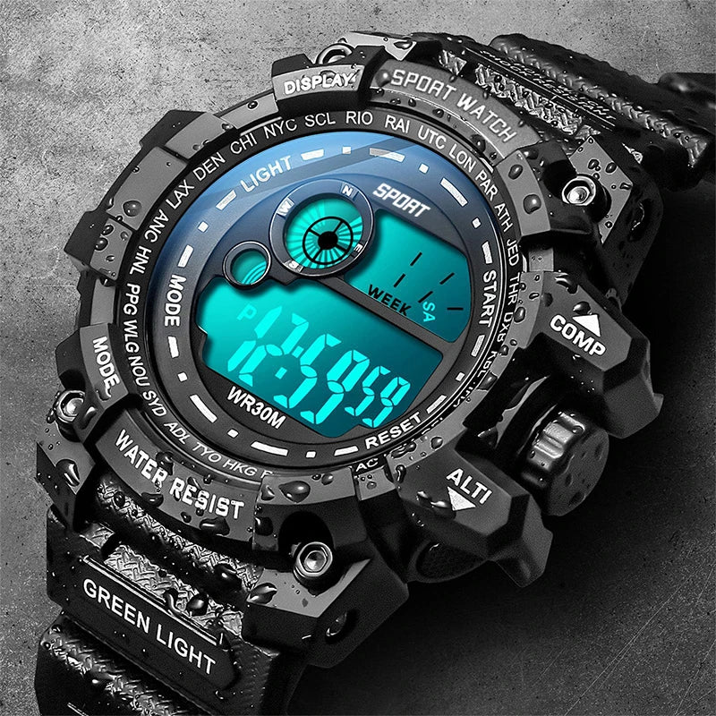 Men's LED Digital Sport Watch