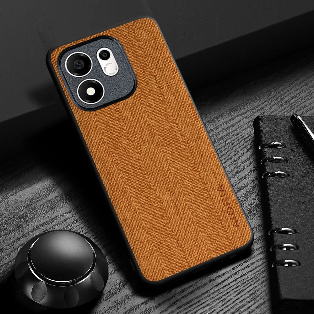 Textured Protective Case for Honor 600 Smart