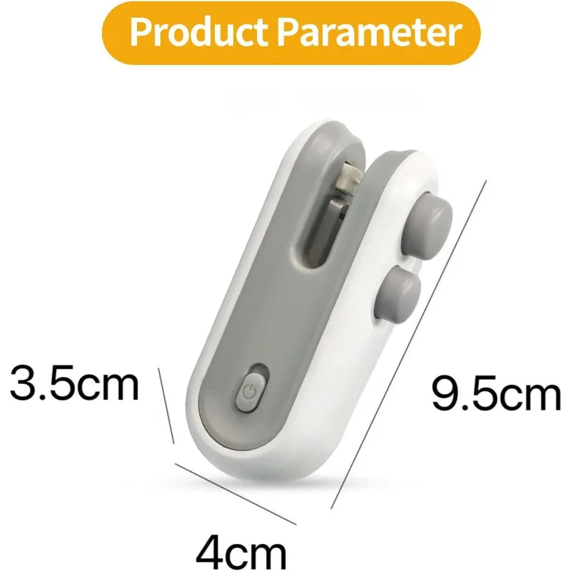 Mini USB Rechargeable Handheld Heat Sealer – Portable Bag Sealer For