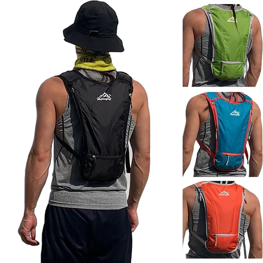 Bicycle Bike Cycling Backpack Day Pack Water Bag Storage Knapsack Trail Running Climbing Jogging Hydration Bladder Rucksack