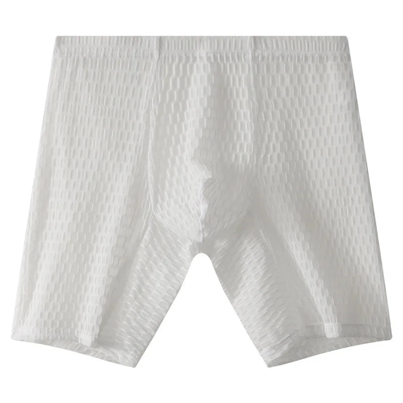 Men's Waffle Mesh Extended Boxer Briefs