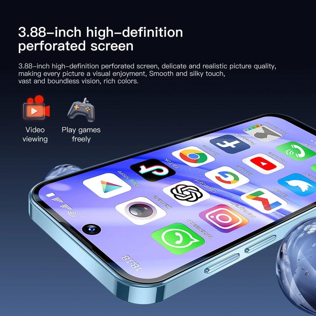 SERVO 19PRO 4G Network Mini Smartphone Android12 OS RAM 6GB ROM 128GB