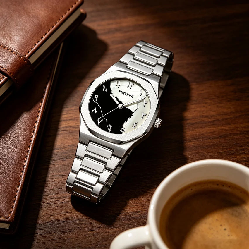 Watches for Men, Luxury Quartz Analog Watch with Date Waterproof Fashion Business Wristwatch Dress Classic Man Watch Luminous
