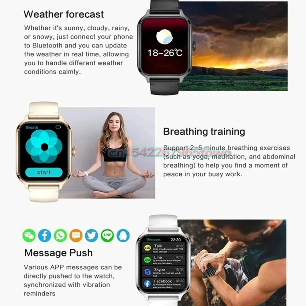 1.83-Inch Bluetooth Calling Smart Watch