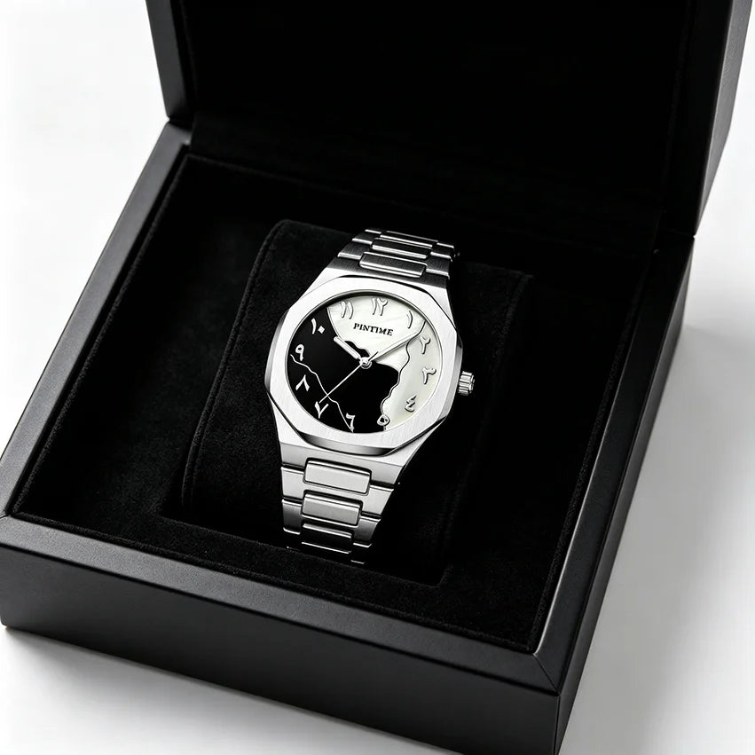 Watches for Men, Luxury Quartz Analog Watch with Date Waterproof Fashion Business Wristwatch Dress Classic Man Watch Luminous
