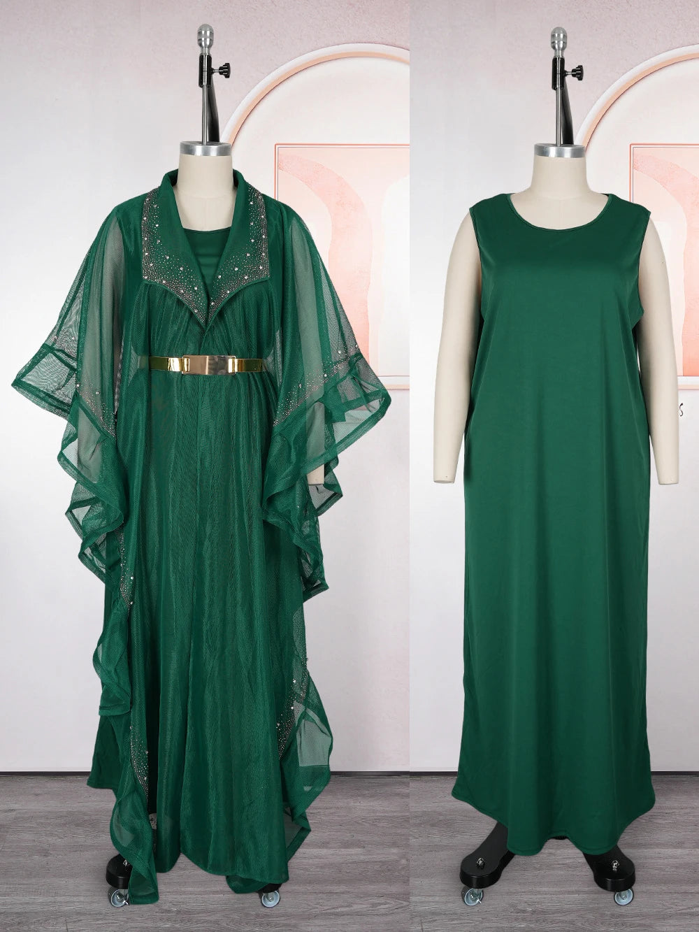 Traditional Dresses For Women Turkey African Dashiki 2 PCS Set Clothing
