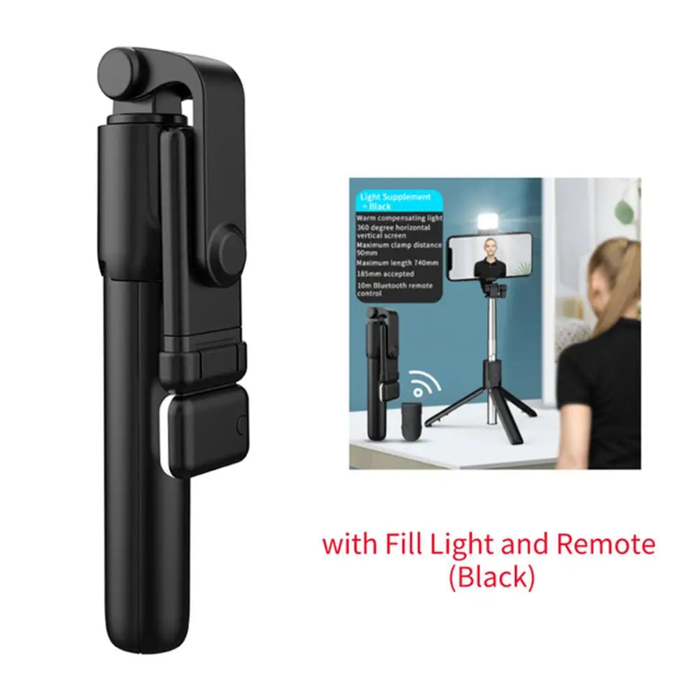 Bluetooth Selfie Stick & Mini Tripod with Remote