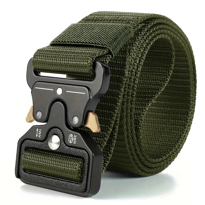 Tactical Waist Belt - Durable Automatic Buckle, Perfect For Outdoor