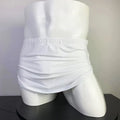 Mens Underwear Low Waisted Boxers with Detachable Inner Lining Ice Silk Breathable Moisture Wicking Boxer Shorts