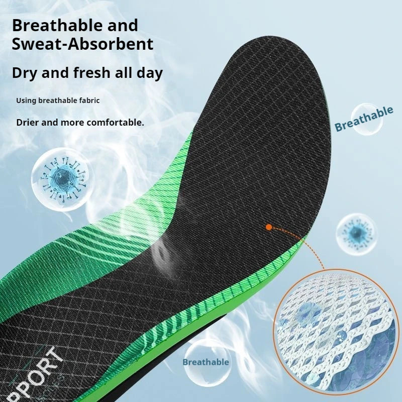 Arch-Support Shoe Insoles