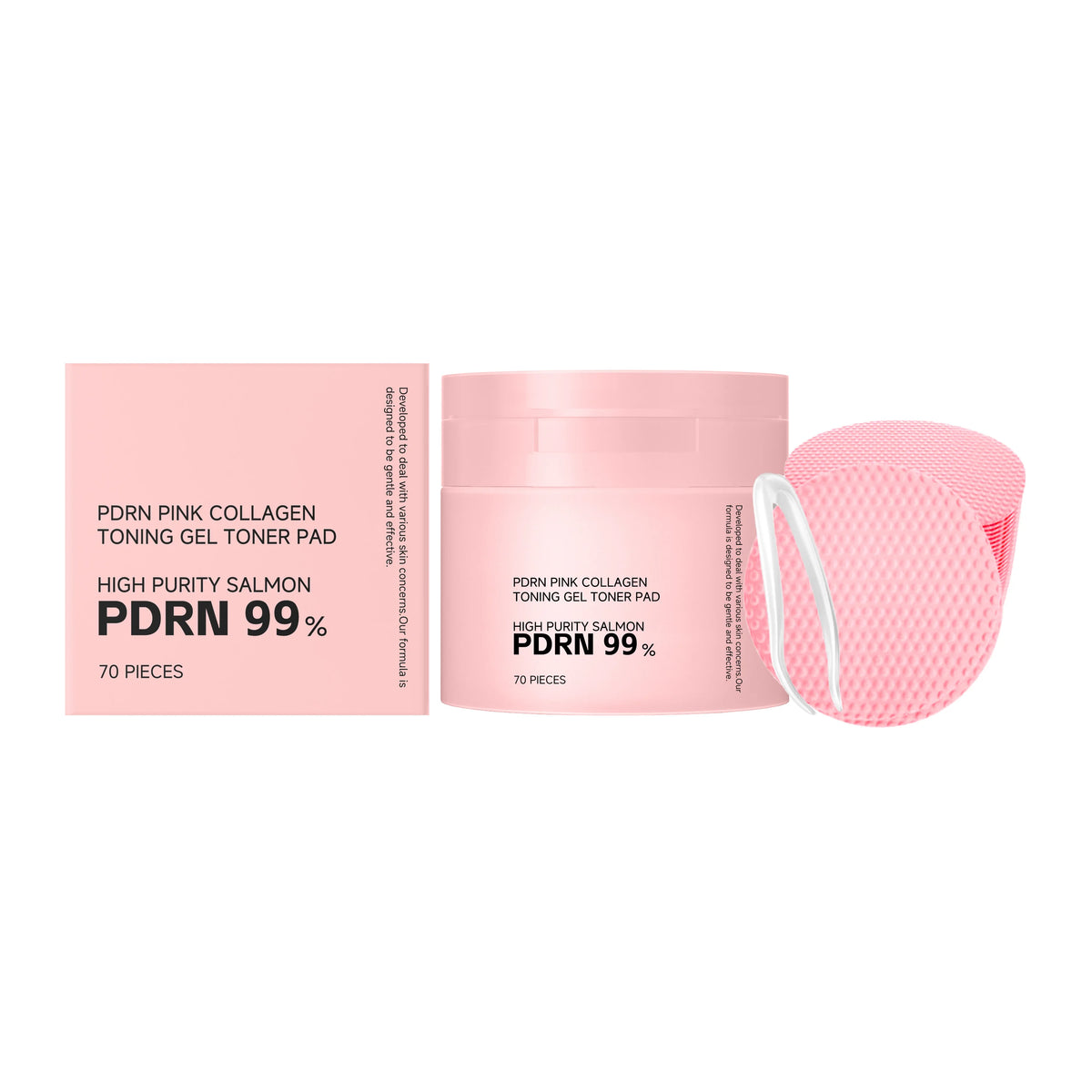 PDRN Collagen Toner Pads Repair Skin Barrier Calm Redness Hydrate Skin