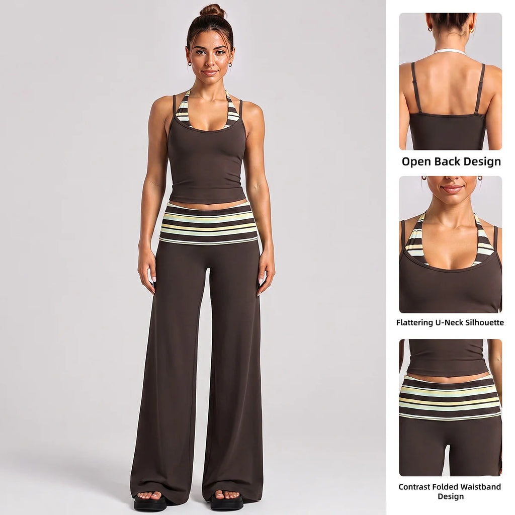 Women's Sleeveless Workout Crop Top