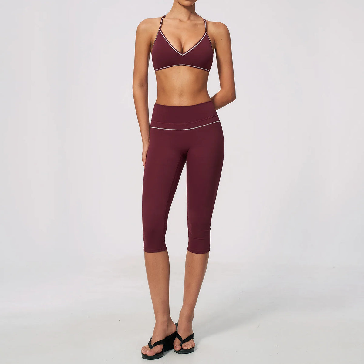 Women's Sleeveless Workout Crop Top