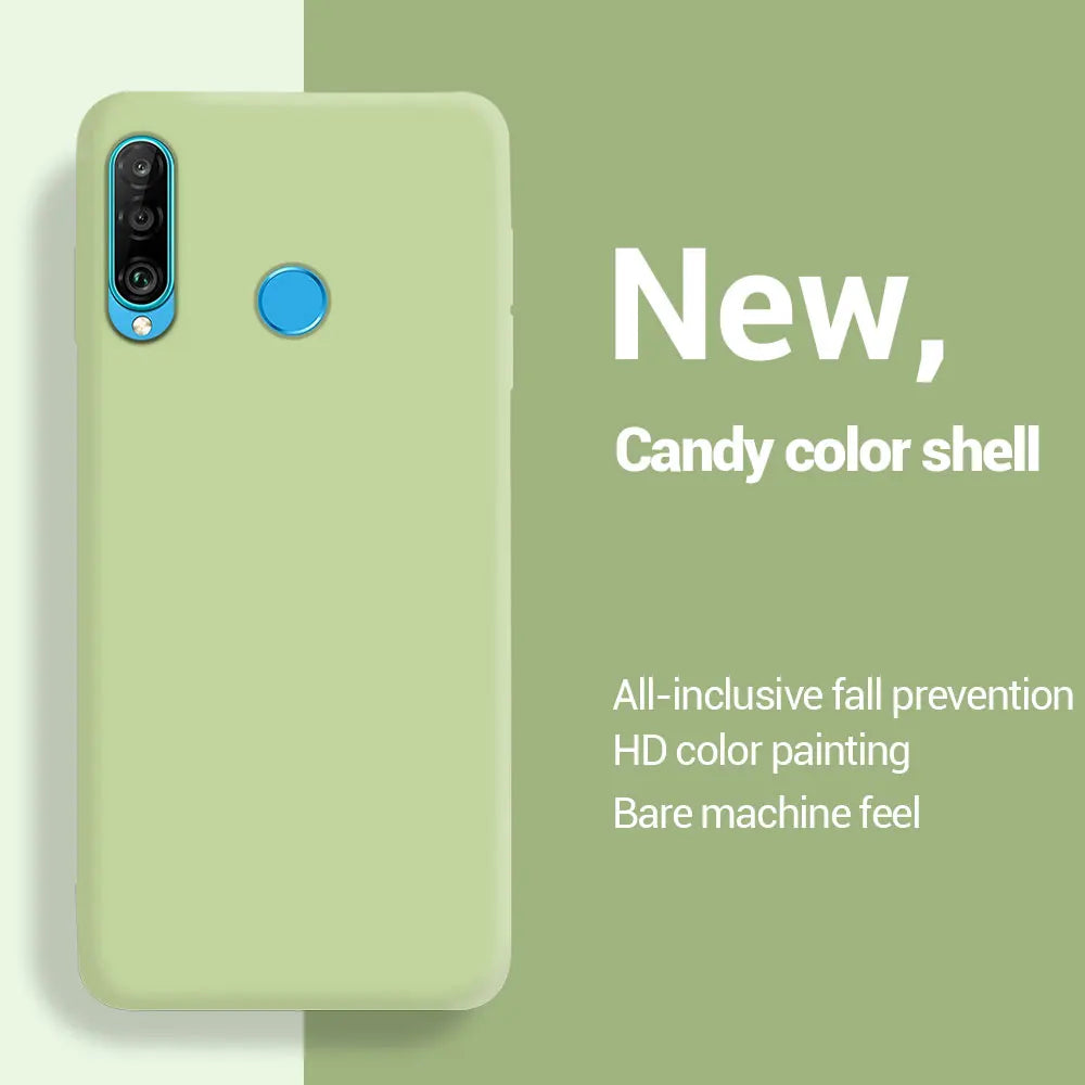 Liquid Silicone Case for Huawei P & Y Series