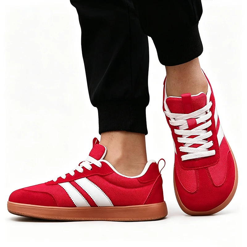 Wide-Toe Minimalist Walking Shoes