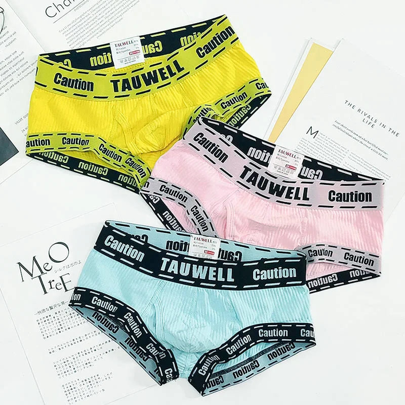 Men's Printed Cotton Boxer Briefs