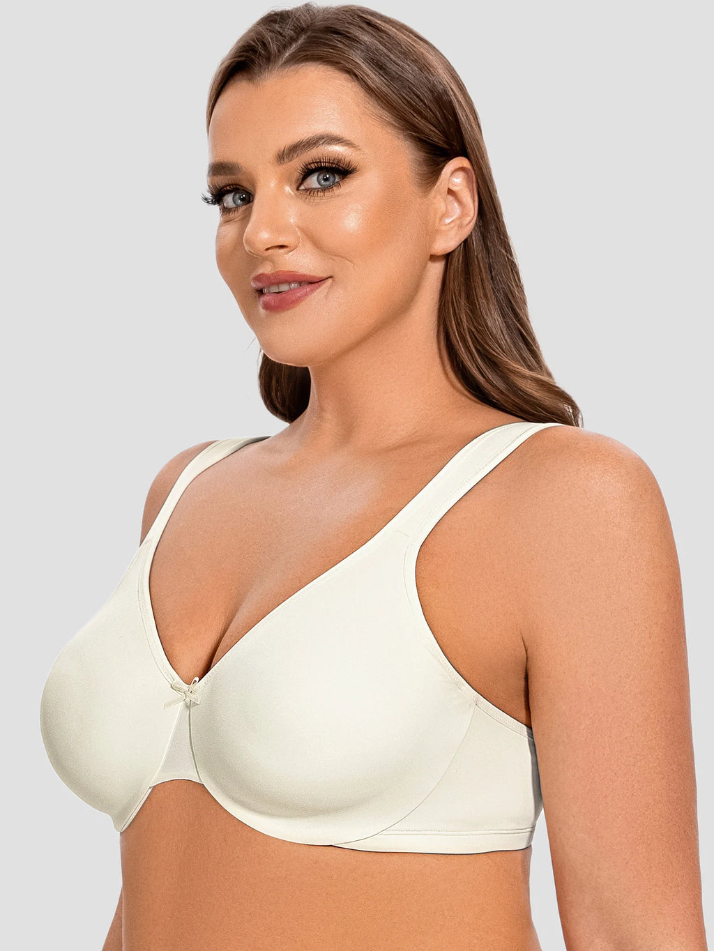 Women's Seamless Plus-Size Minimizer Bra