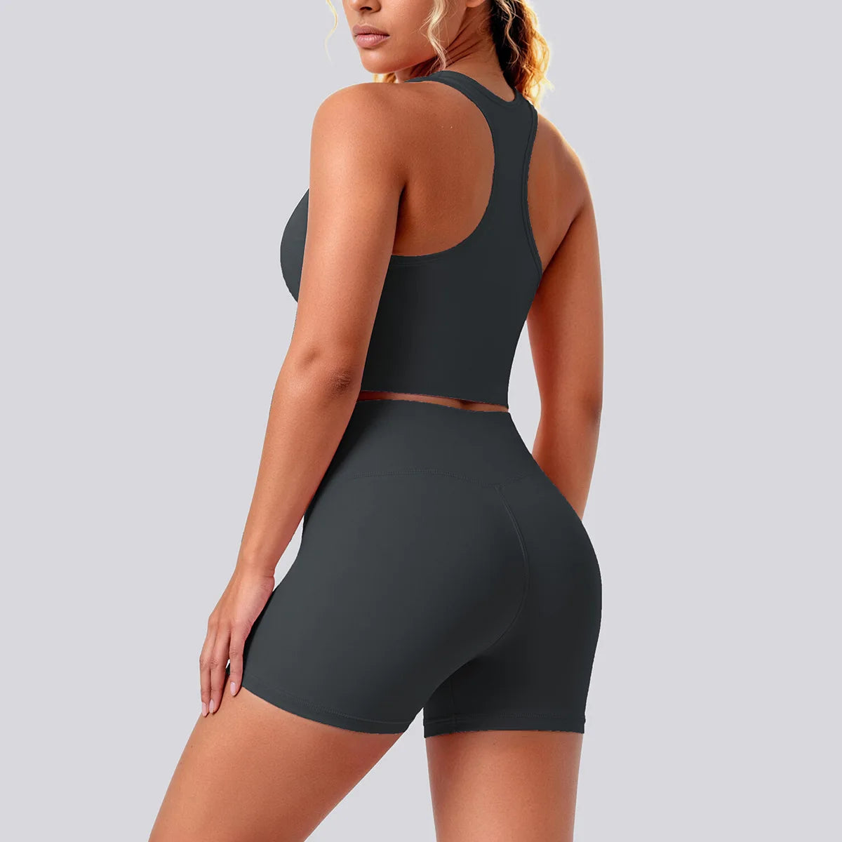 Women's Sleeveless Workout Crop Top