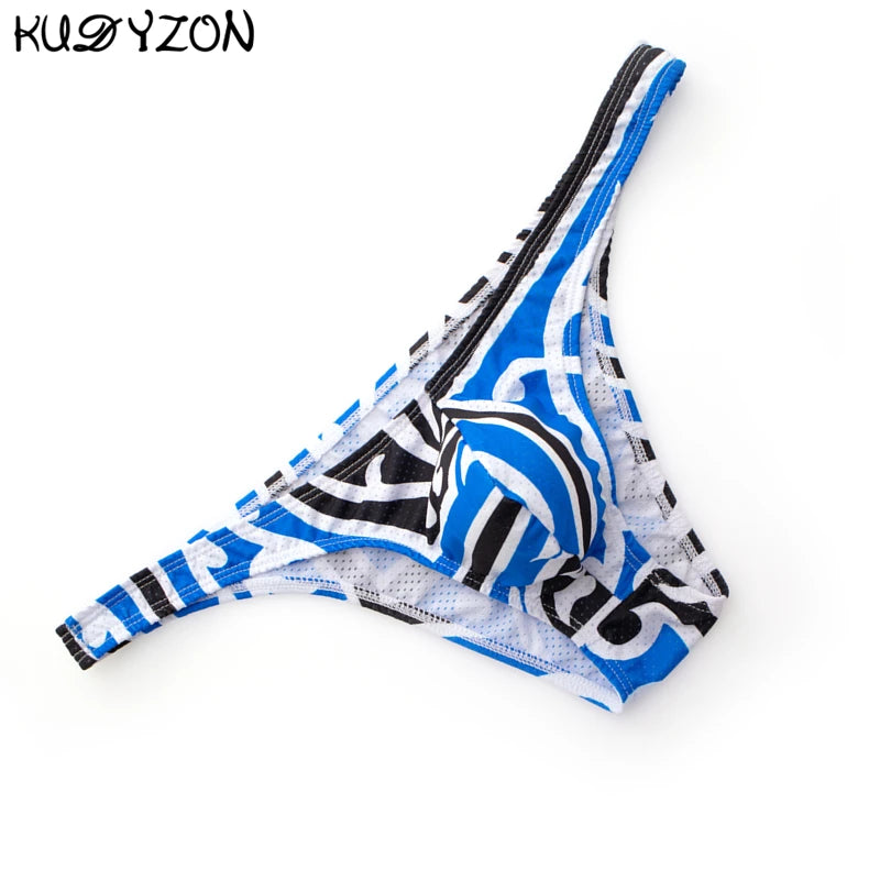 Printed Mesh Contour Briefs