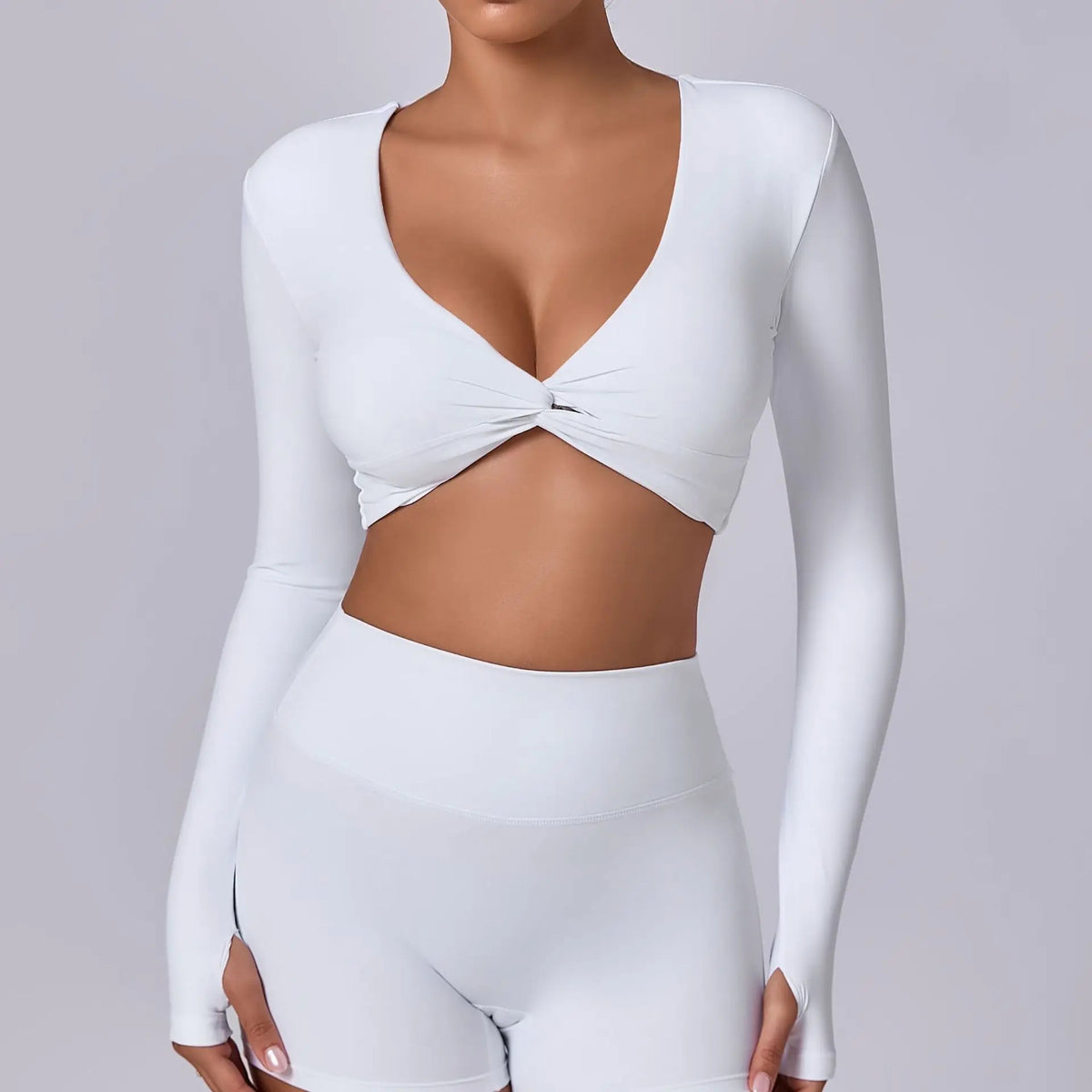 Women's Sleeveless Workout Crop Top