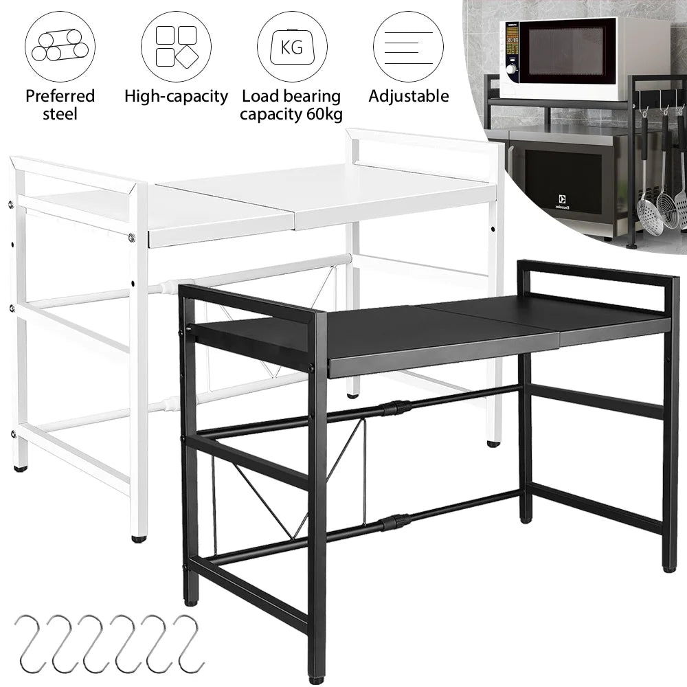 Microwave Oven Shelf Stand Rack Microwave Storage Rack Modern Kitchen