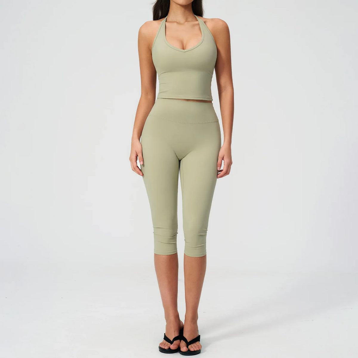 Women's Sleeveless Workout Crop Top