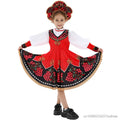 Red Russian National Traditional Dance Outfit Fancy Dress Up Мальчик
