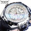 Men's Skeleton Mechanical Steel Watch
