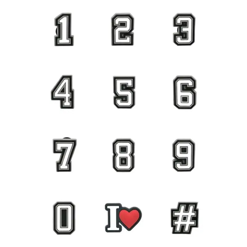Letter Shoe Charms Decorations For Crocs 1pcs Alphabet Pins Boys Girls