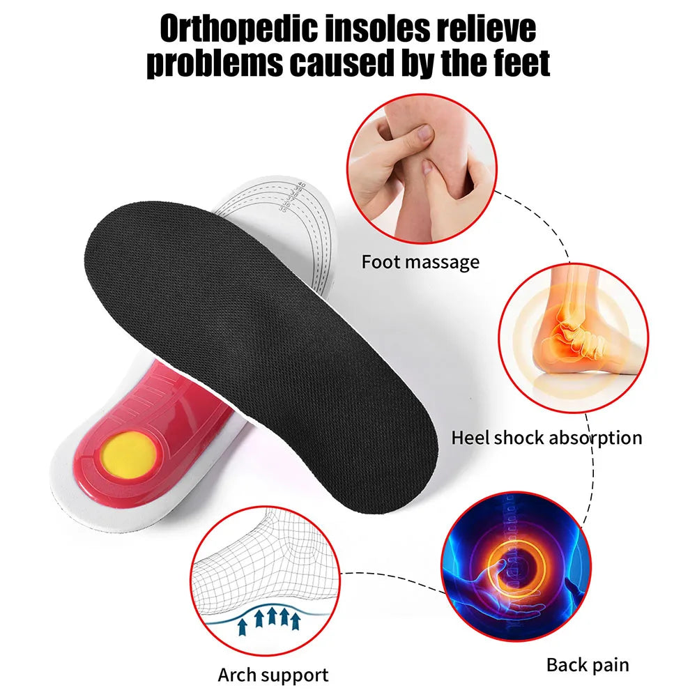 Arch-Support Shoe Insoles