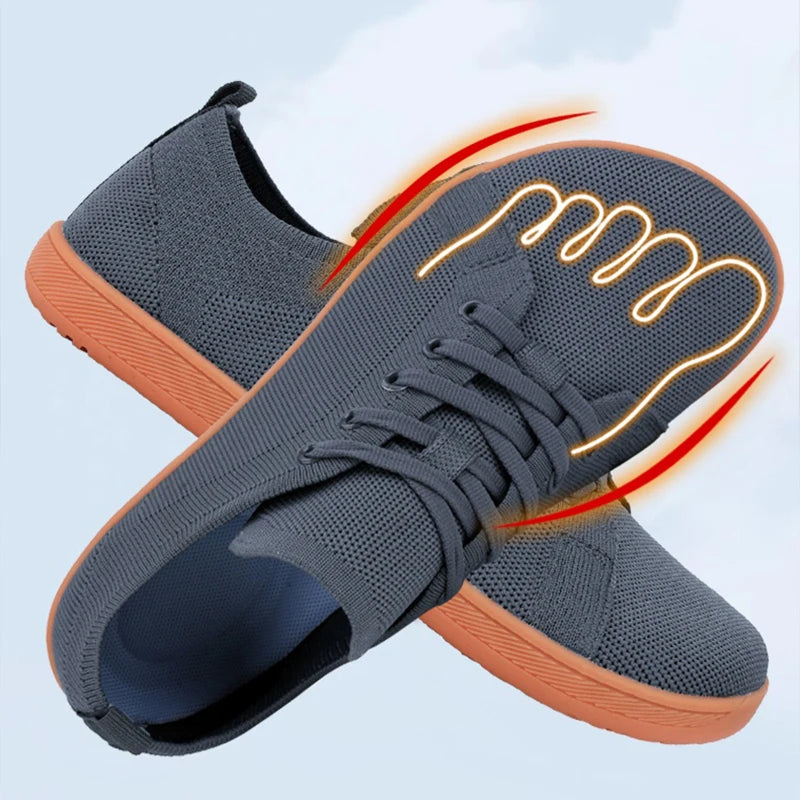 Men's Wide-Toe Minimalist Walking Shoes
