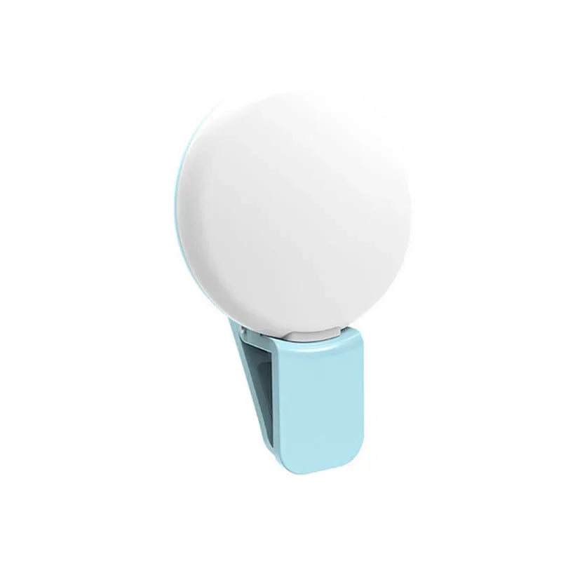 Clip-On LED Selfie Ring Light