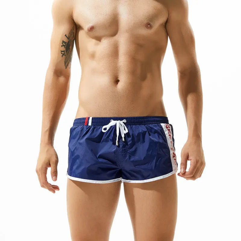 SEOBEAN Shorts Mens Boxers Shorts Male Brand Board Shorts Men's Short Leisure Fitness Fashion Jogger 4 Colors Summer Beachwear