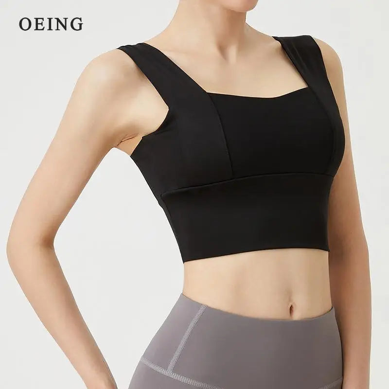 Women's Sleeveless Workout Crop Top