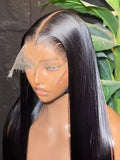 13x6 HD Lace Frontal Wig 100% Raw Human Hair Straight Lace Front Wig 30