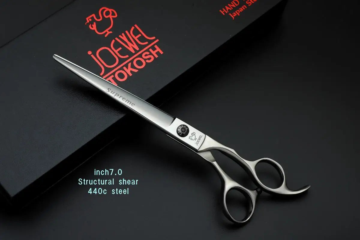 6-6.5-6.8 inch Professional Hair Cutting Scissors，Japanese 440c Steel Hair Cutting Machine，Salon High Quality Barber Accessories