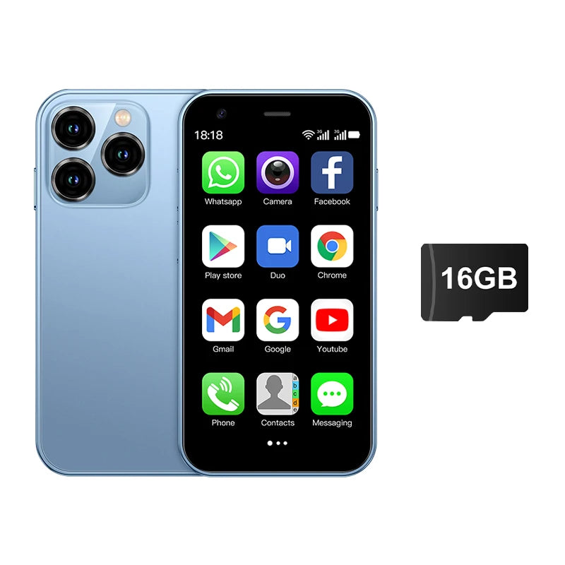 SERVO 15SE Mini Smartphone 3G WCDMA Android System WiFi Hotspot Play