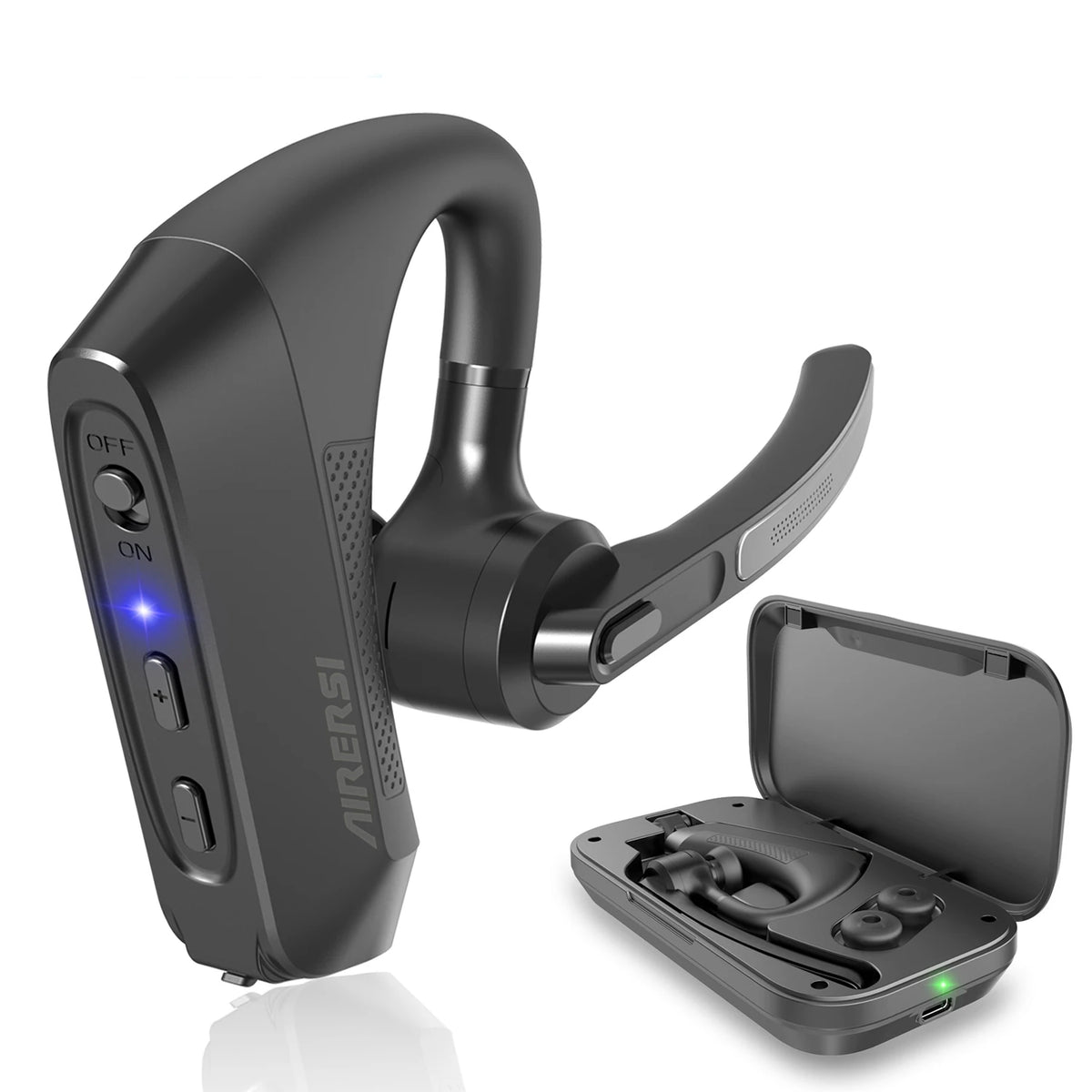 Bluetooth Noise-Cancelling Earbuds with Charging Case