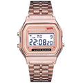 LED Digital Stainless Steel Watch