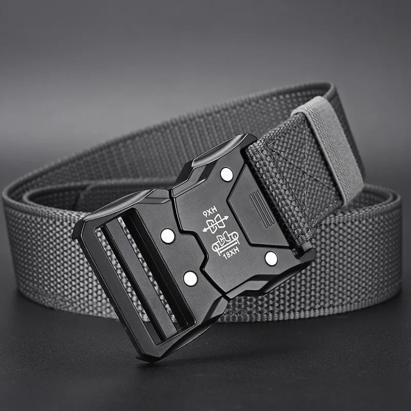 Tactical Waist Belt - Durable Automatic Buckle, Perfect For Outdoor