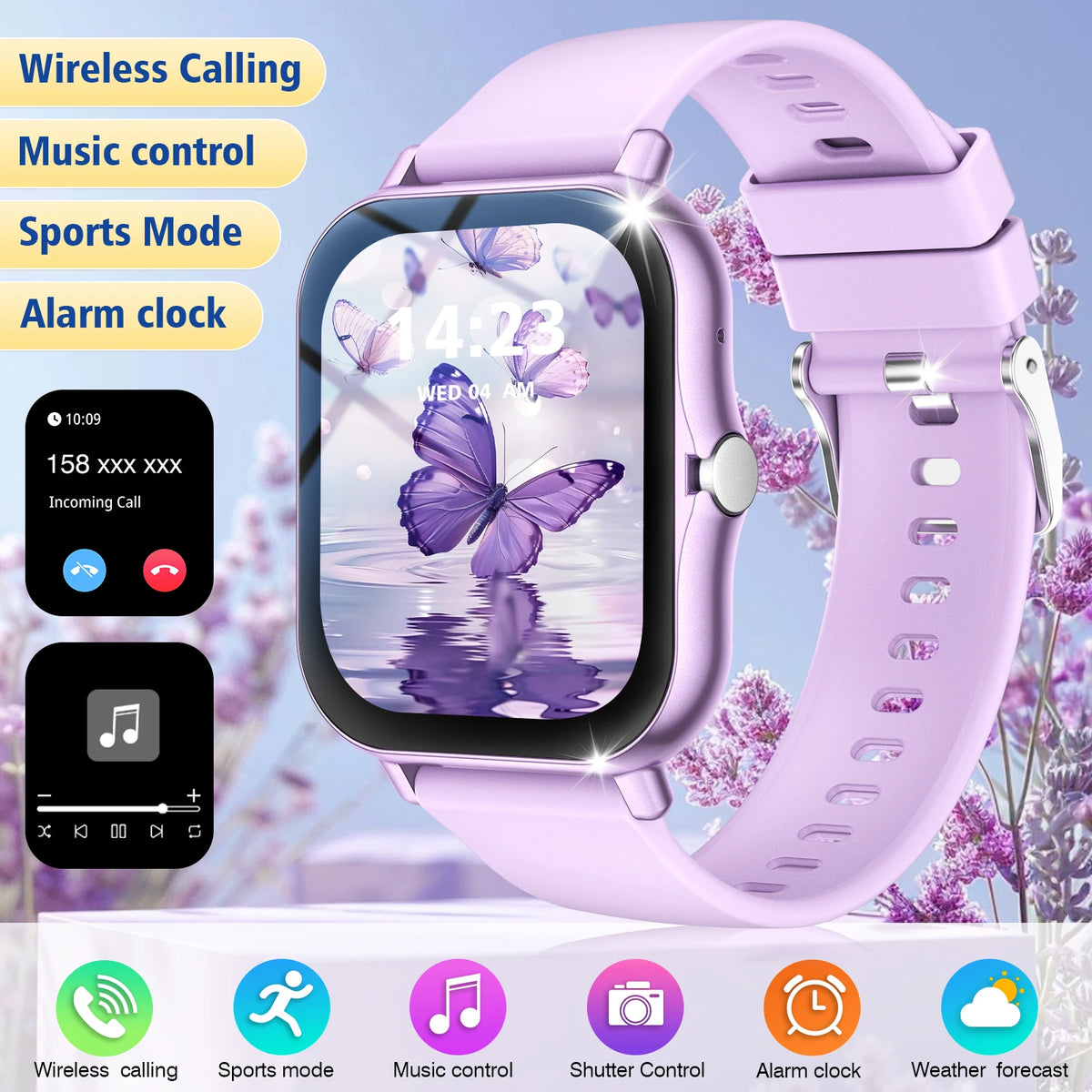 Bluetooth Calling Smart Watch with Sports Modes