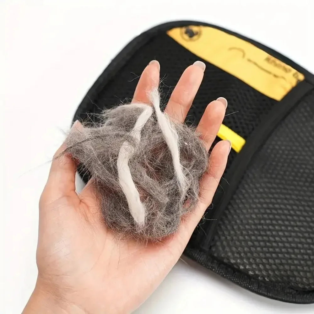 1/2PCS Reusable Lint Remover Brushes Static Electricity Glove, Pet Hair