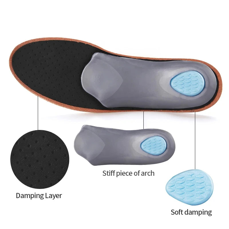 Arch-Support Shoe Insoles