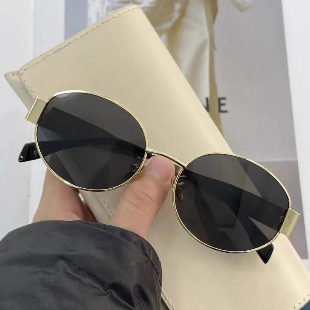 Retro Oval Sunglasses