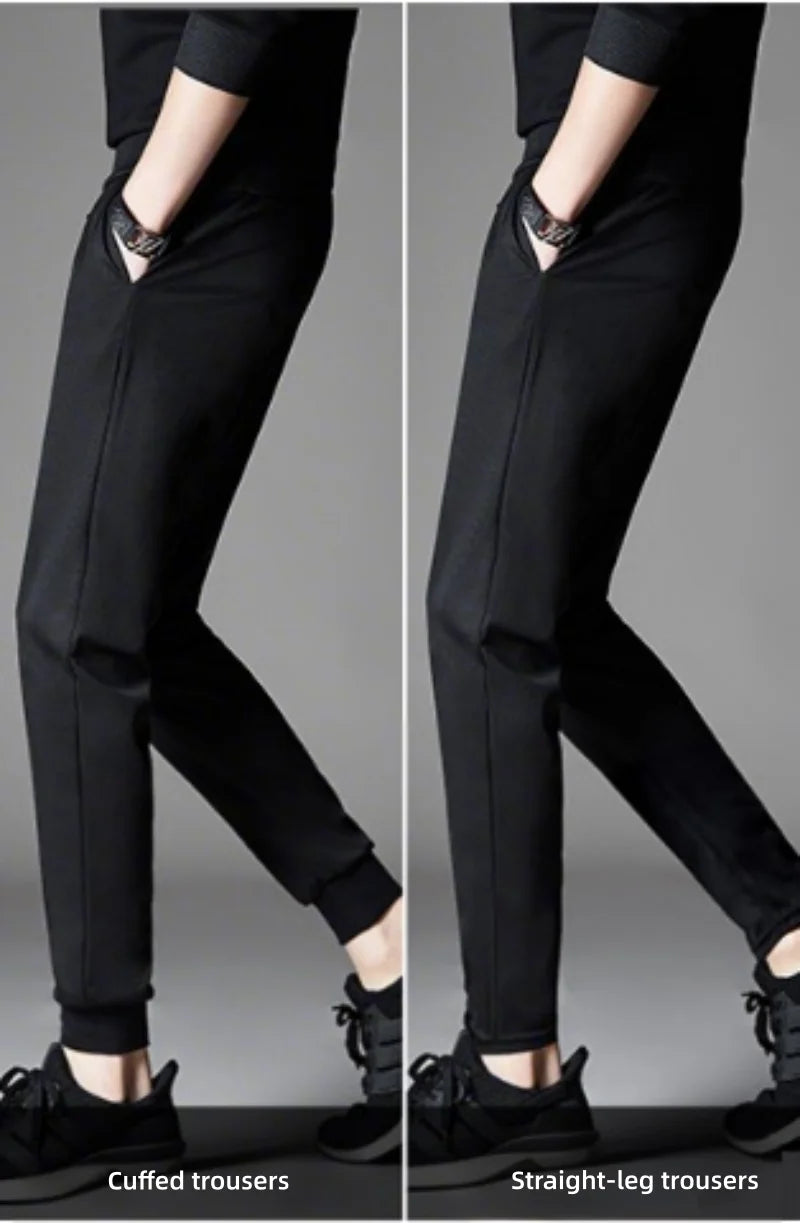 Men's Trousers Jogging Football Training Trousers Long Straight-Leg/Cuffed Sports Sweatpants  Spring Autumn Pantalones Hombre